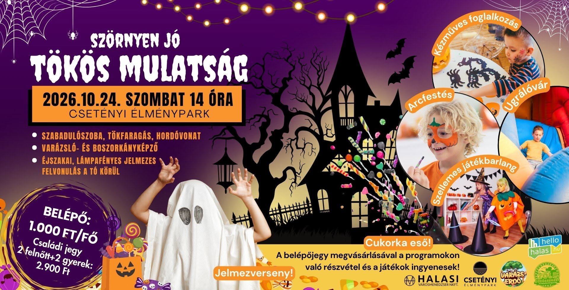 Szörnyen jó tökös mulatság plakát